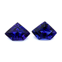 25.04 Ct.Tw.Total Carat Weight Tanzanite Pair from Tanzania Video