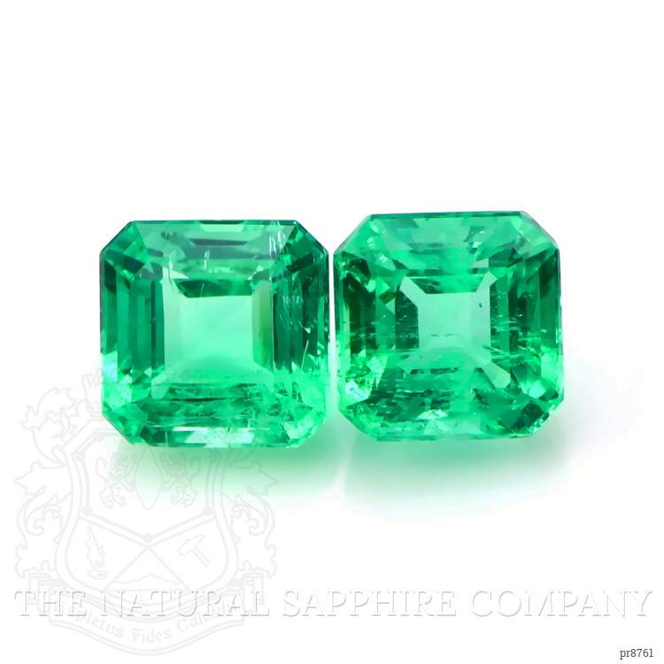 3.06 Ct.Tw. Emerald Pair from Colombia