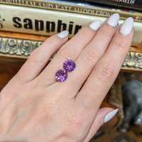 4.98&nbsp;Ct.Tw.Total Carat Weight Pink Sapphire Pair from Madagascar Life Style