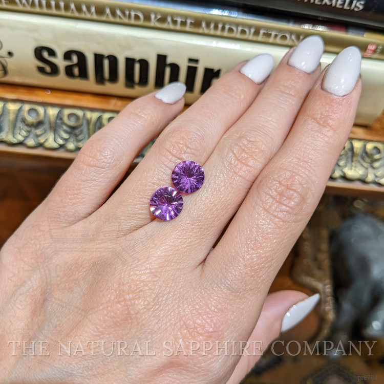 4.98 Ct.Tw. Pink Sapphire Pair from Madagascar