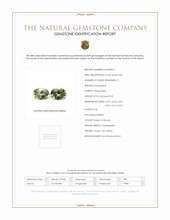 0.44 Ct.Tw.Total Carat Weight Alexandrite Pair from Ceylon (Sri Lanka) Scan Report