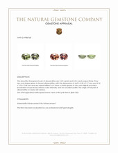 0.46 Ct.Tw.Total Carat Weight Alexandrite Pair from Ceylon (Sri Lanka) Appraisal