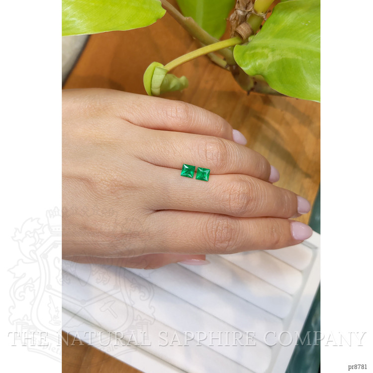 1.01 Ct.Tw. Emerald Pair from Afghanistan