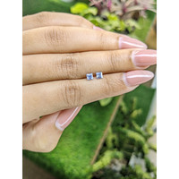 0.55&nbsp;Ct.Tw.Total Carat Weight Blue Sapphire Pair from Ceylon (Sri Lanka) Life Style