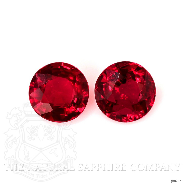 1.16 Ct.Tw. Ruby Pair from Mozambique