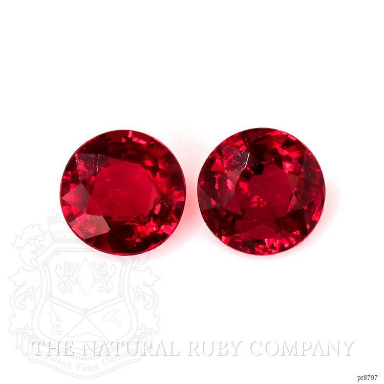 1.16 Ct.Tw. Ruby Pair from Mozambique