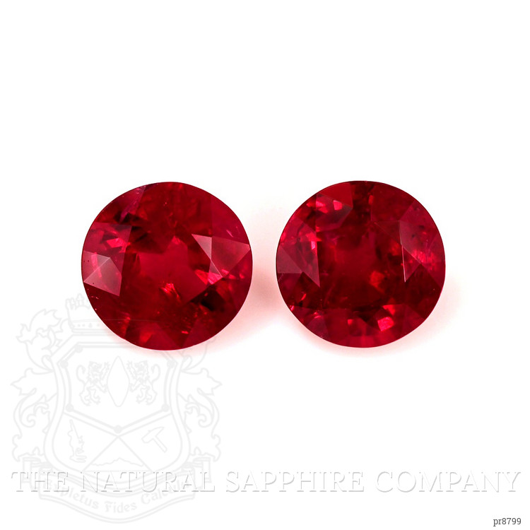 1.63 Ct.Tw. Ruby Pair from Mozambique