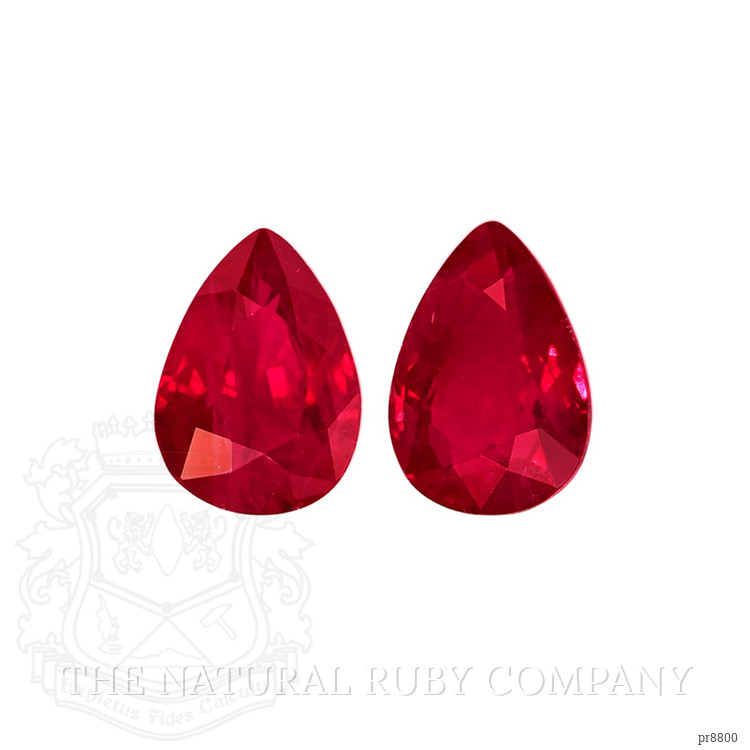 1.96 Ct.Tw. Ruby Pair from Mozambique