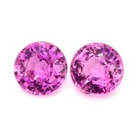 1.43&nbsp;Ct.Tw.Total Carat Weight Pink Sapphire Pair from Ceylon (Sri Lanka) Video