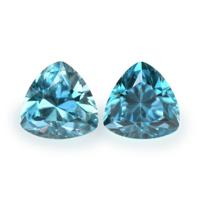 3.18 Ct.Tw.Total Carat Weight Zircon Pair from Malawi Video
