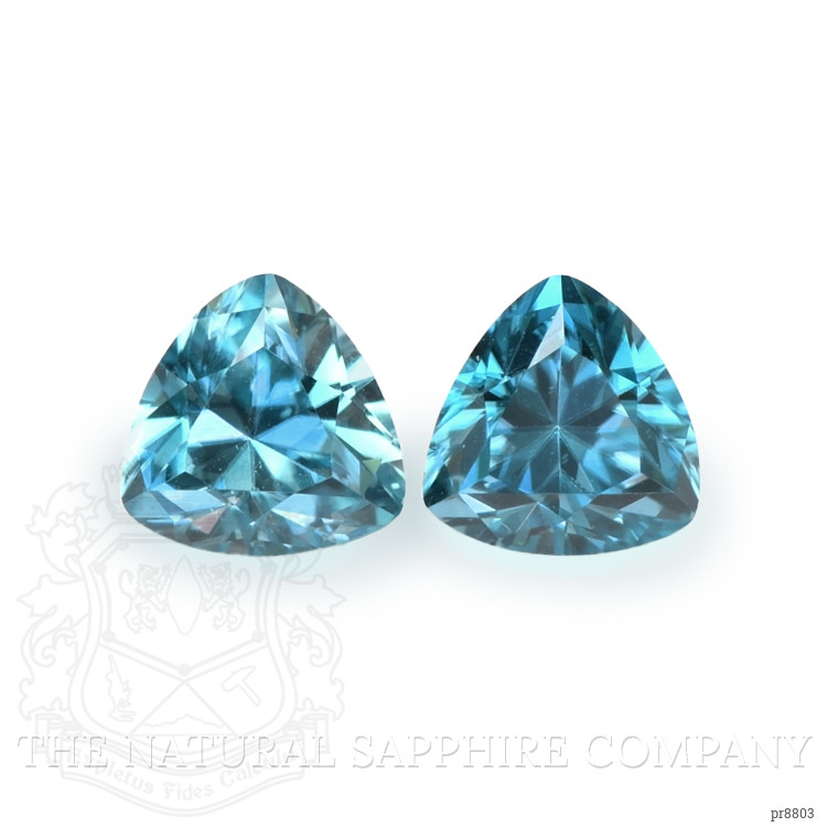 3.18 Ct.Tw. Zircon Pair from Malawi