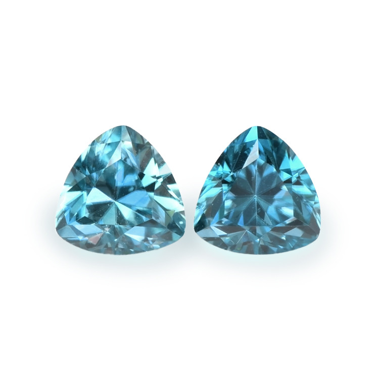3.18 Ct.Tw. Zircon Pair from Malawi