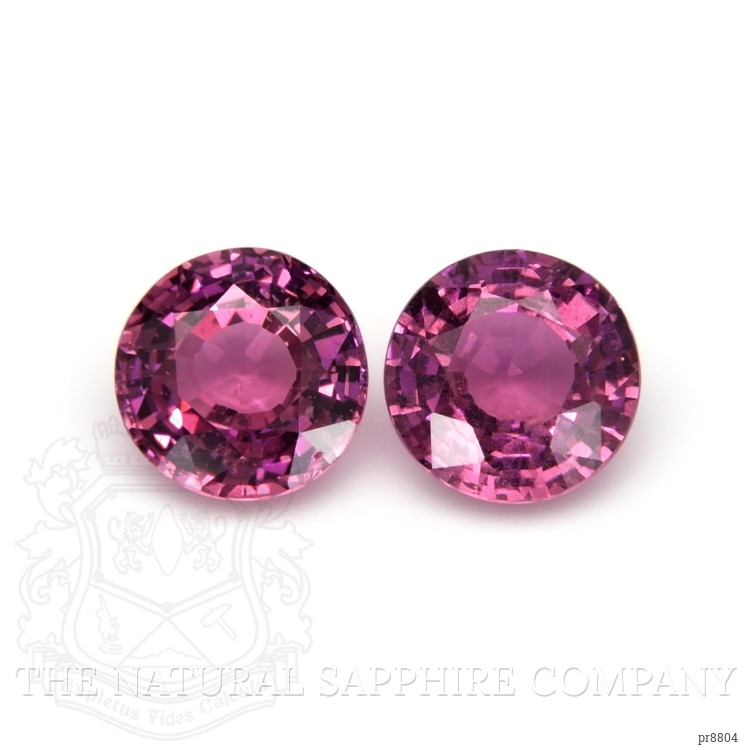 3.59 Ct.Tw. Pink Sapphire Pair from Ceylon (Sri Lanka)