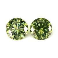 1.50 Ct.Tw.Total Carat Weight Demantoid Garnet Pair Video