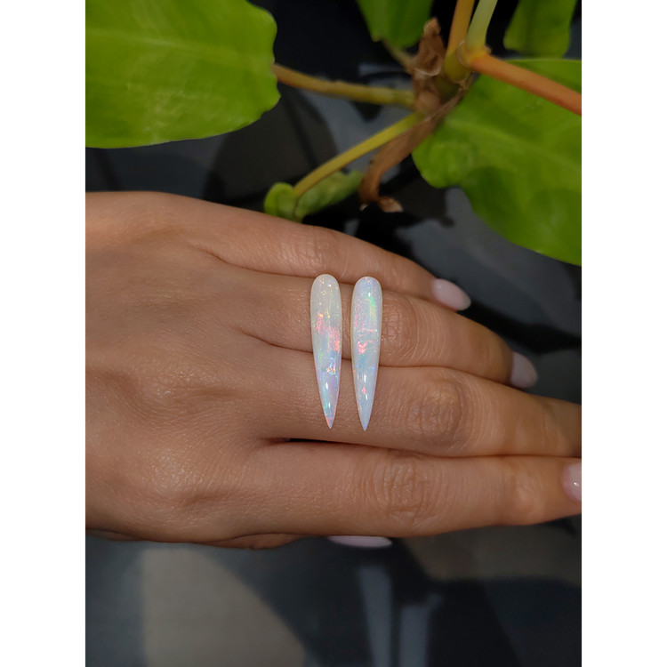 6.68 Ct.Tw. Cabochon Opal Pair from Australia