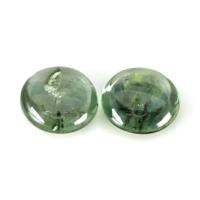 3.49&nbsp;Ct.Tw.Total Carat Weight Green Cabochon Sapphire Pair from Montana Video