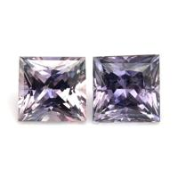 0.86 Ct.Tw.Total Carat Weight Pinkish Purple Sapphire Pair from Madagascar Video