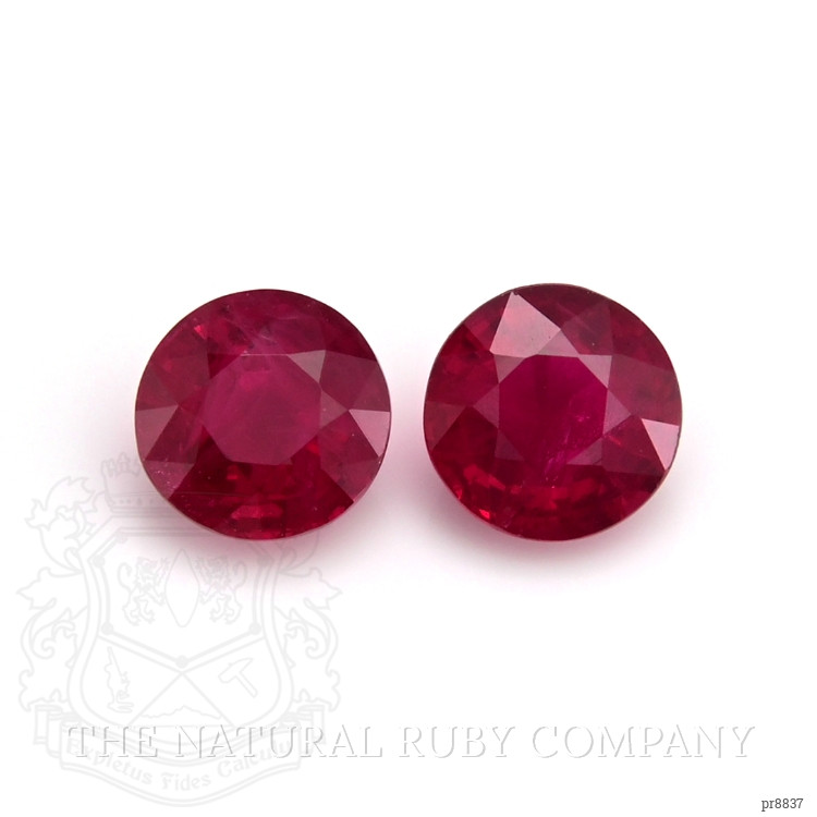 1.16 Ct.Tw. Ruby Pair from Mozambique
