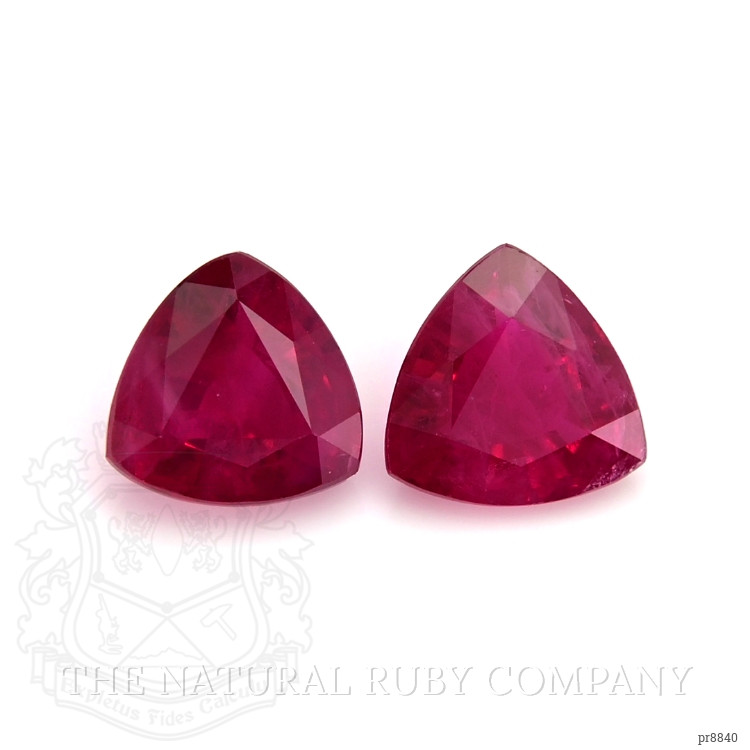 1.40 Ct.Tw. Ruby Pair from Mozambique