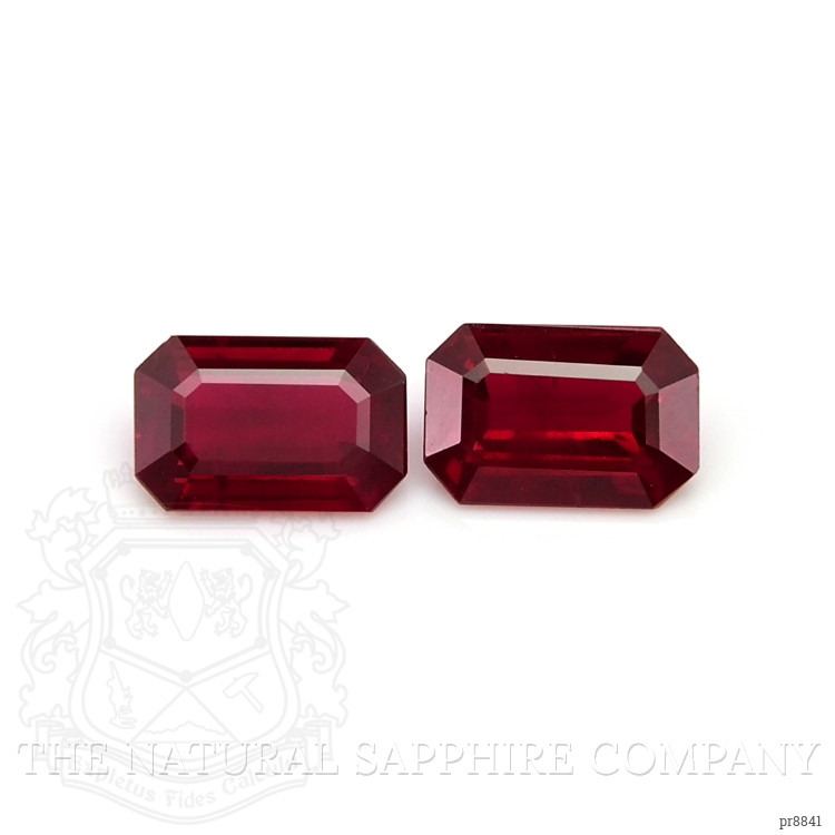 1.17 Ct.Tw. Ruby Pair from Mozambique