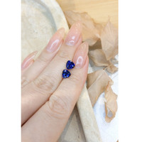 2.46&nbsp;Ct.Tw.Total Carat Weight Blue Sapphire Pair from Ceylon (Sri Lanka) Life Style