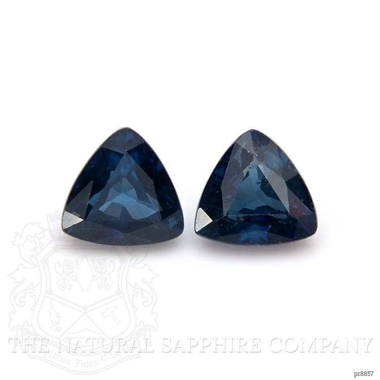 1.08 Ct.Tw. Blue Sapphire Pair from Ceylon (Sri Lanka)