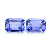 2.11&nbsp;Ct.Tw.Total Carat Weight Blue Sapphire Pair from Ceylon (Sri Lanka) Video