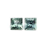 0.79 Ct.Tw.Total Carat Weight Sapphire Pair from Montana Video