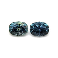 1.62 Ct.Tw.Total Carat Weight Sapphire Pair from Montana Video