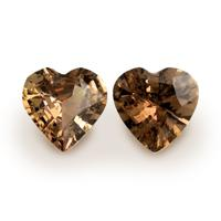 0.86&nbsp;Ct.Tw.Total Carat Weight Brown Sapphire Pair from Ceylon (Sri Lanka) Video