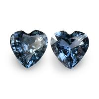 1.04&nbsp;Ct.Tw.Total Carat Weight Blue Sapphire Pair from Ceylon (Sri Lanka) Video