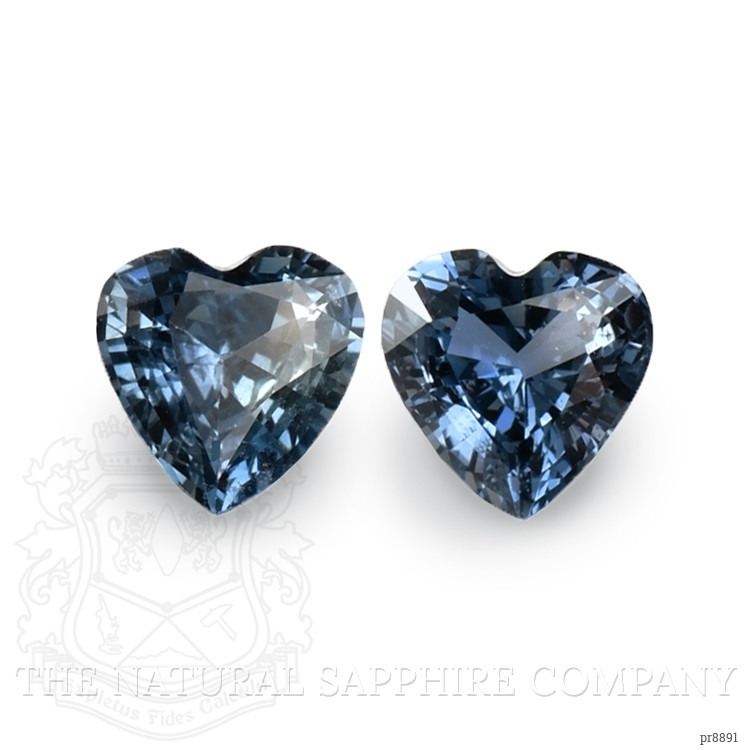1.04 Ct.Tw. Blue Sapphire Pair from Ceylon (Sri Lanka)