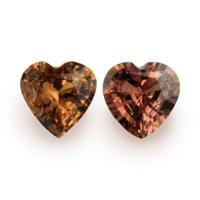 0.94&nbsp;Ct.Tw.Total Carat Weight Brown Sapphire Pair from Ceylon (Sri Lanka) Video