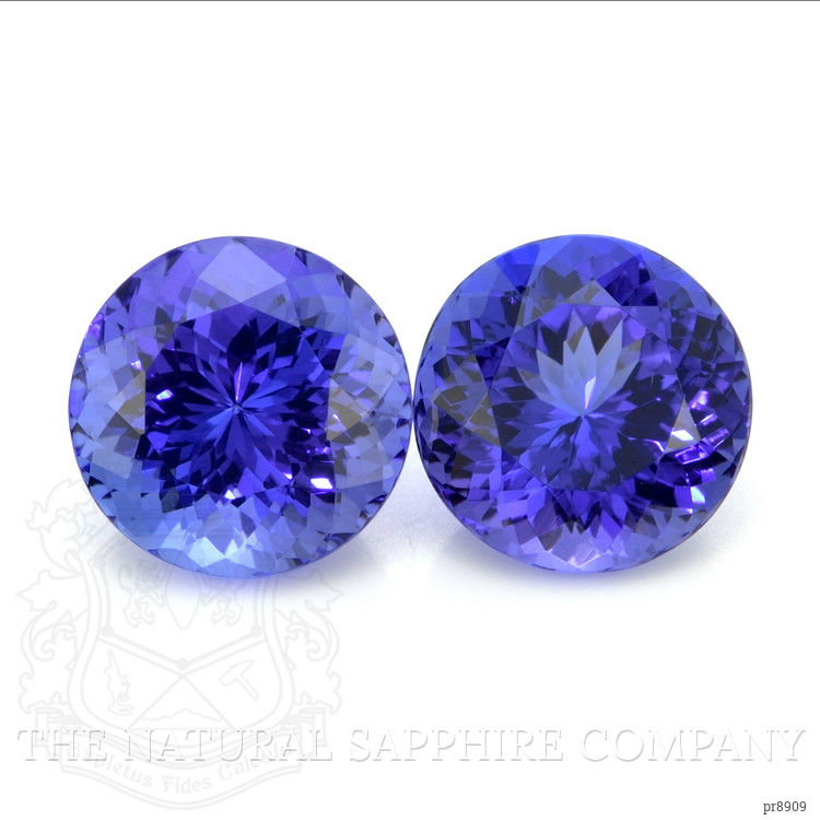 10.09 Ct.Tw. Tanzanite Pair from Tanzania