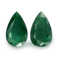 59.18 Ct.Tw.Total Carat Weight Emerald Pair from Zambia Video