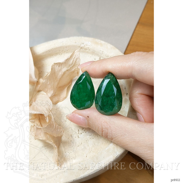 59.18 Ct.Tw. Emerald Pair from Zambia