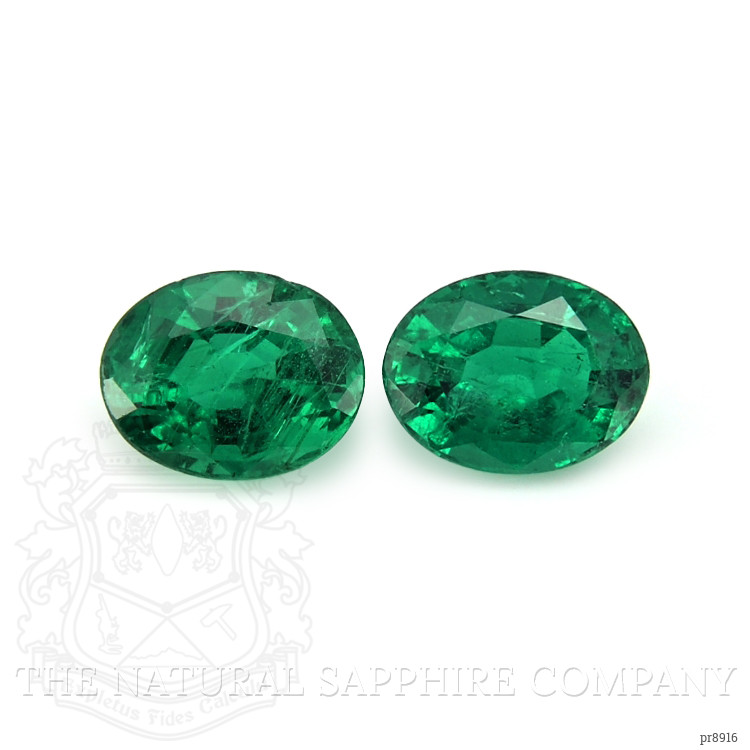 3.12 Ct.Tw. Emerald Pair from Zambia