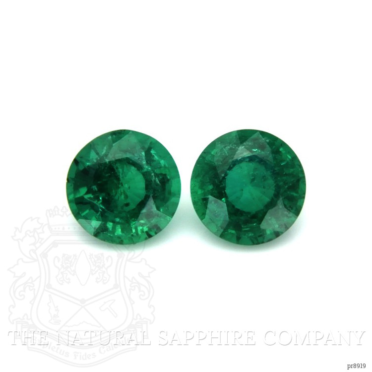 1.37 Ct.Tw. Emerald Pair from Zambia