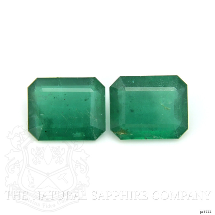 20.66 Ct.Tw. Emerald Pair from Zambia