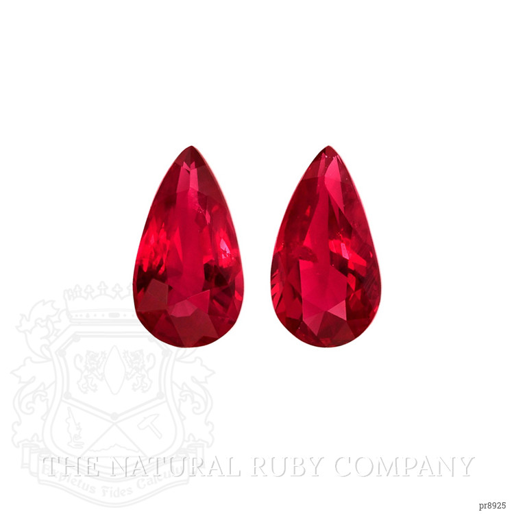 2.46 Ct.Tw. Ruby Pair from Mozambique