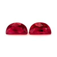 1.35&nbsp;Ct.Tw.Total Carat Weight Ruby Pair from Burma (Myanmar) Video