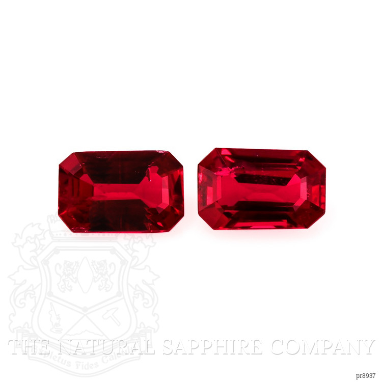 1.14 Ct.Tw. Ruby Pair from Mozambique