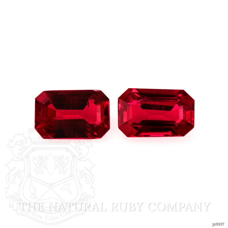 1.14 Ct.Tw. Ruby Pair from Mozambique