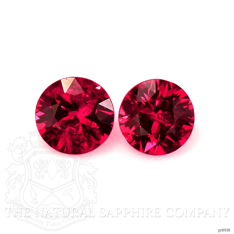 0.82 Ct.Tw. Ruby Pair from Burma (Myanmar)