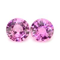 1.89&nbsp;Ct.Tw.Total Carat Weight Pink Sapphire Pair from Ceylon (Sri Lanka) Video