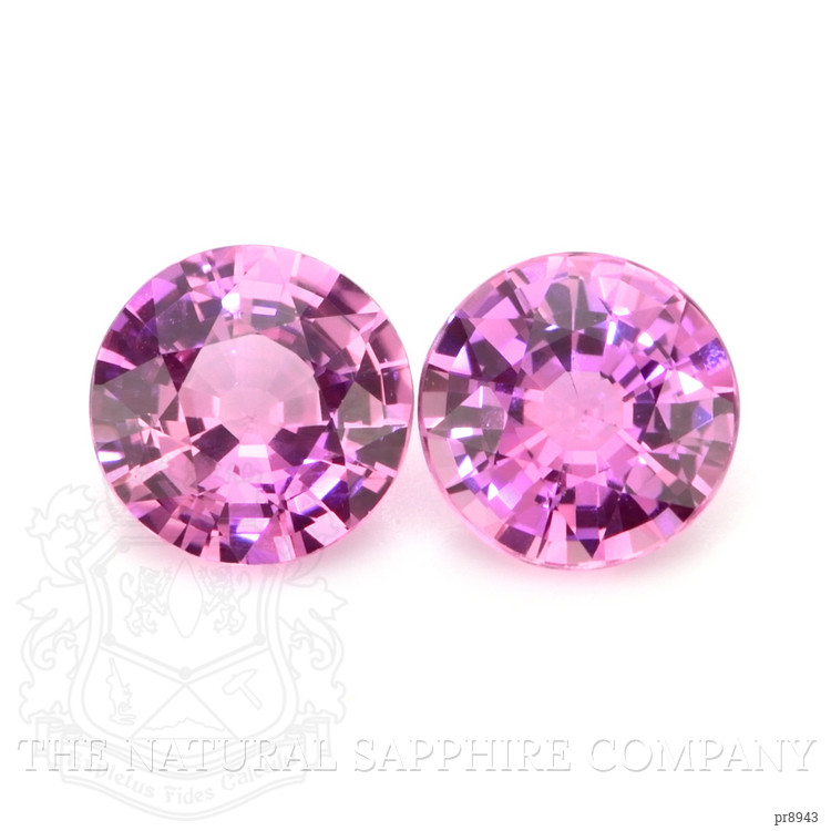 1.89 Ct.Tw. Pink Sapphire Pair from Ceylon (Sri Lanka)