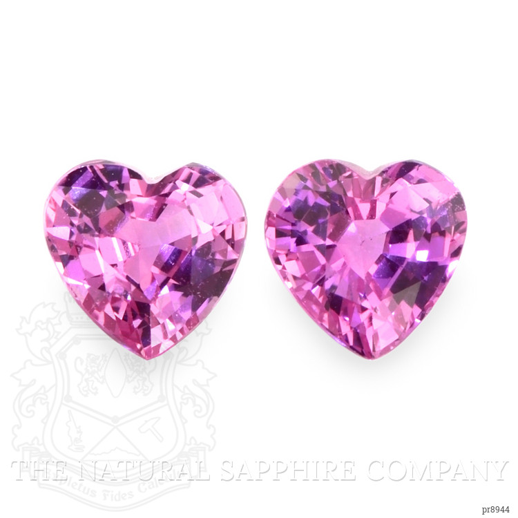 1.32 Ct.Tw. Pink Sapphire Pair from Ceylon (Sri Lanka)