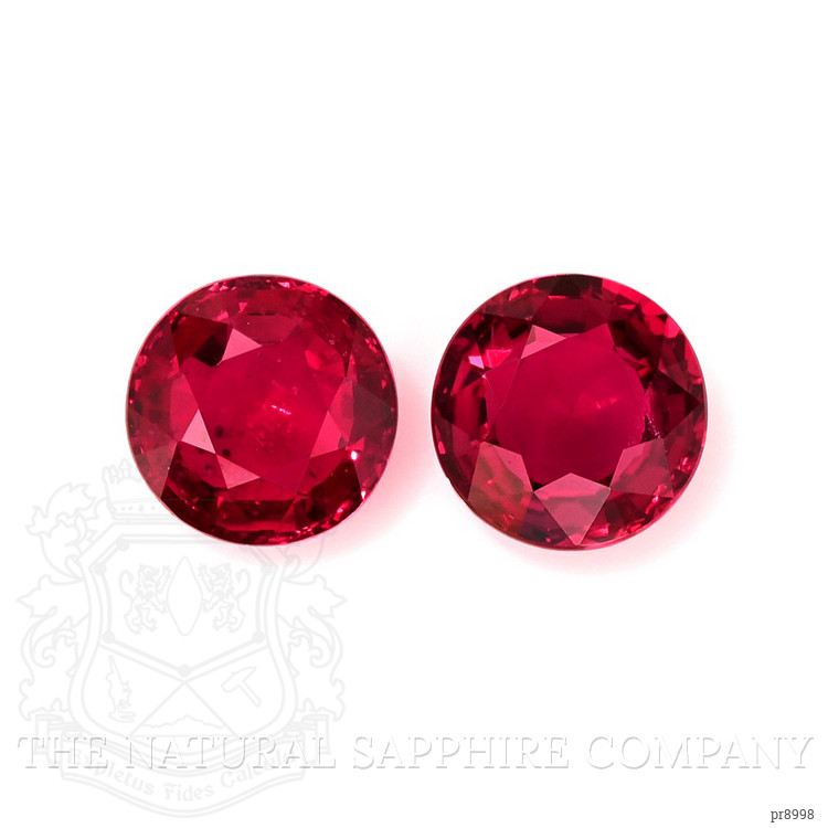 2.94 Ct.Tw. Ruby Pair from Mozambique