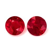 2.99 Ct.Tw.Total Carat Weight Ruby Pair from Mozambique Video