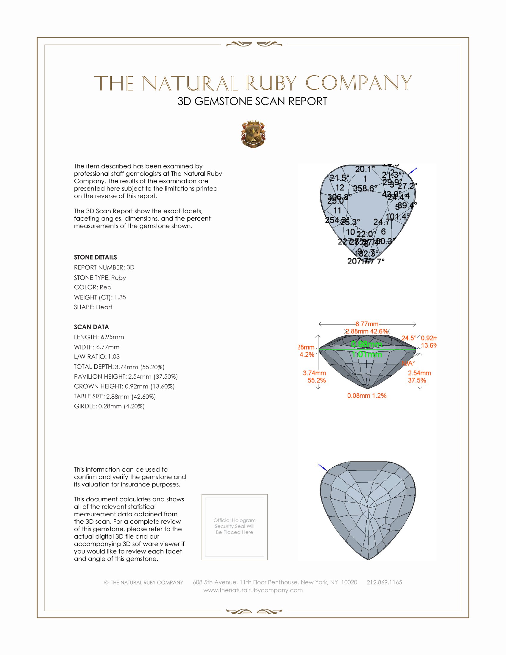2.67 Ct.Tw. Ruby Pair from Mozambique